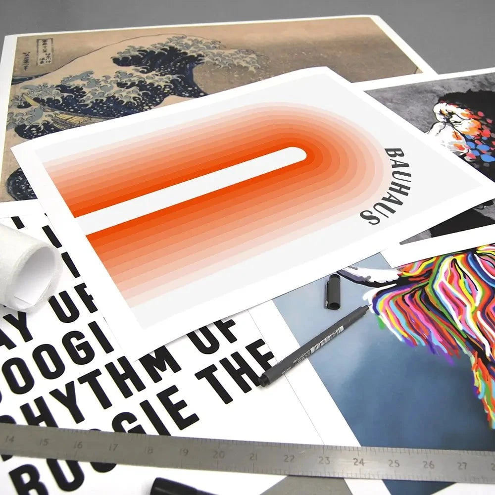 Bauhaus 22 Art Print Bauhaus 22 Art Print wall art product Art Print Shop