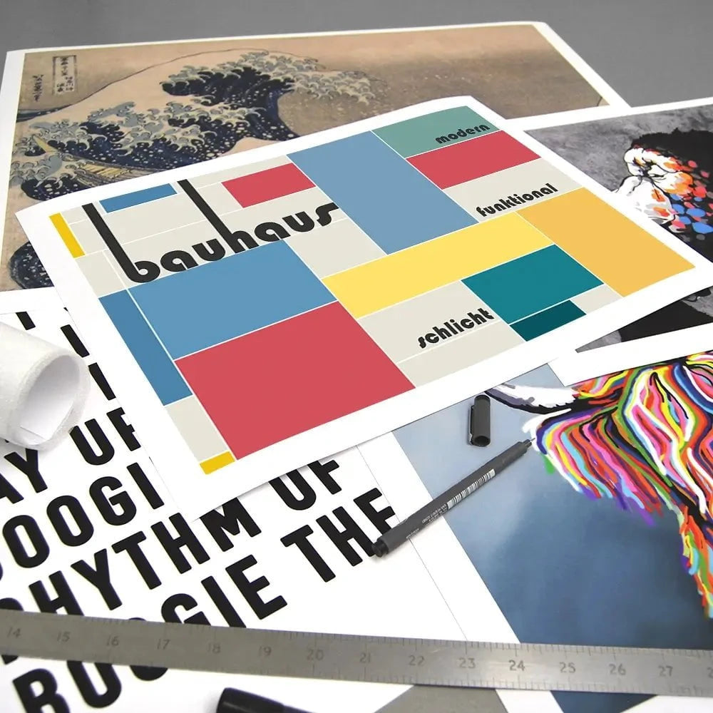 Bauhaus 23 Art Print Bauhaus 23 Art Print wall art product Art Print Shop