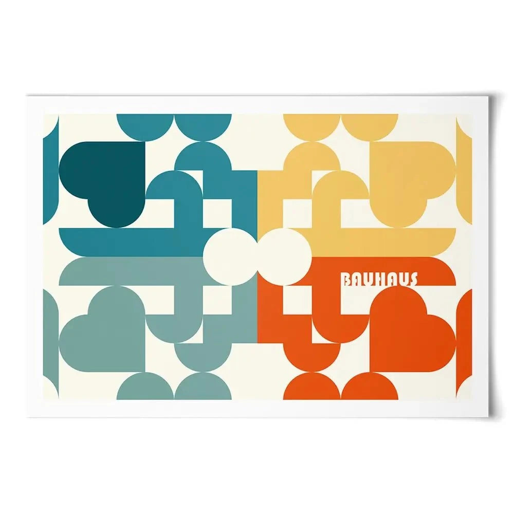 Bauhaus 25 Art Print Bauhaus 25 Art Print wall art product Art Print Shop