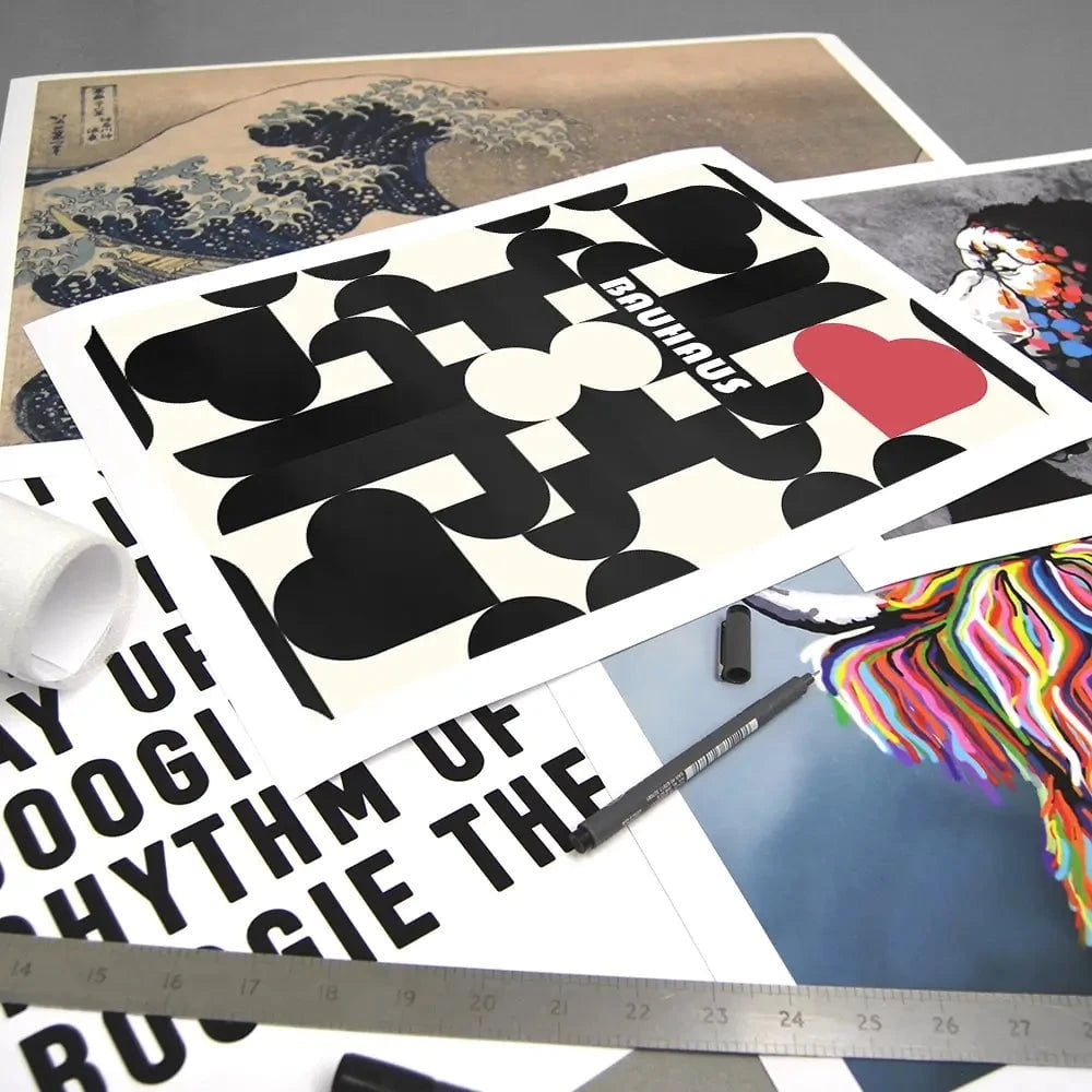 Bauhaus 3 Art Print Bauhaus 3 Art Print wall art product Art Print Shop