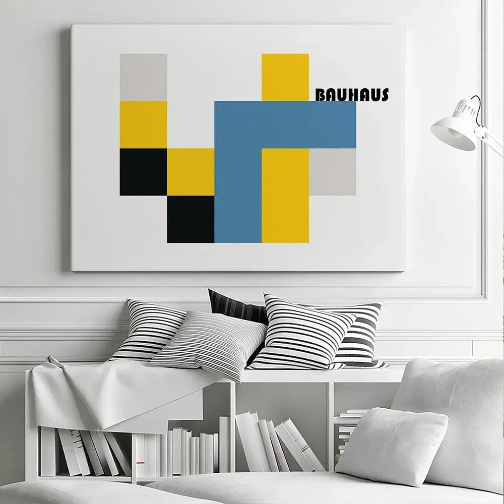 Bauhaus 38 Canvas Print Bauhaus 38 Canvas Print wall art product Art Print Shop