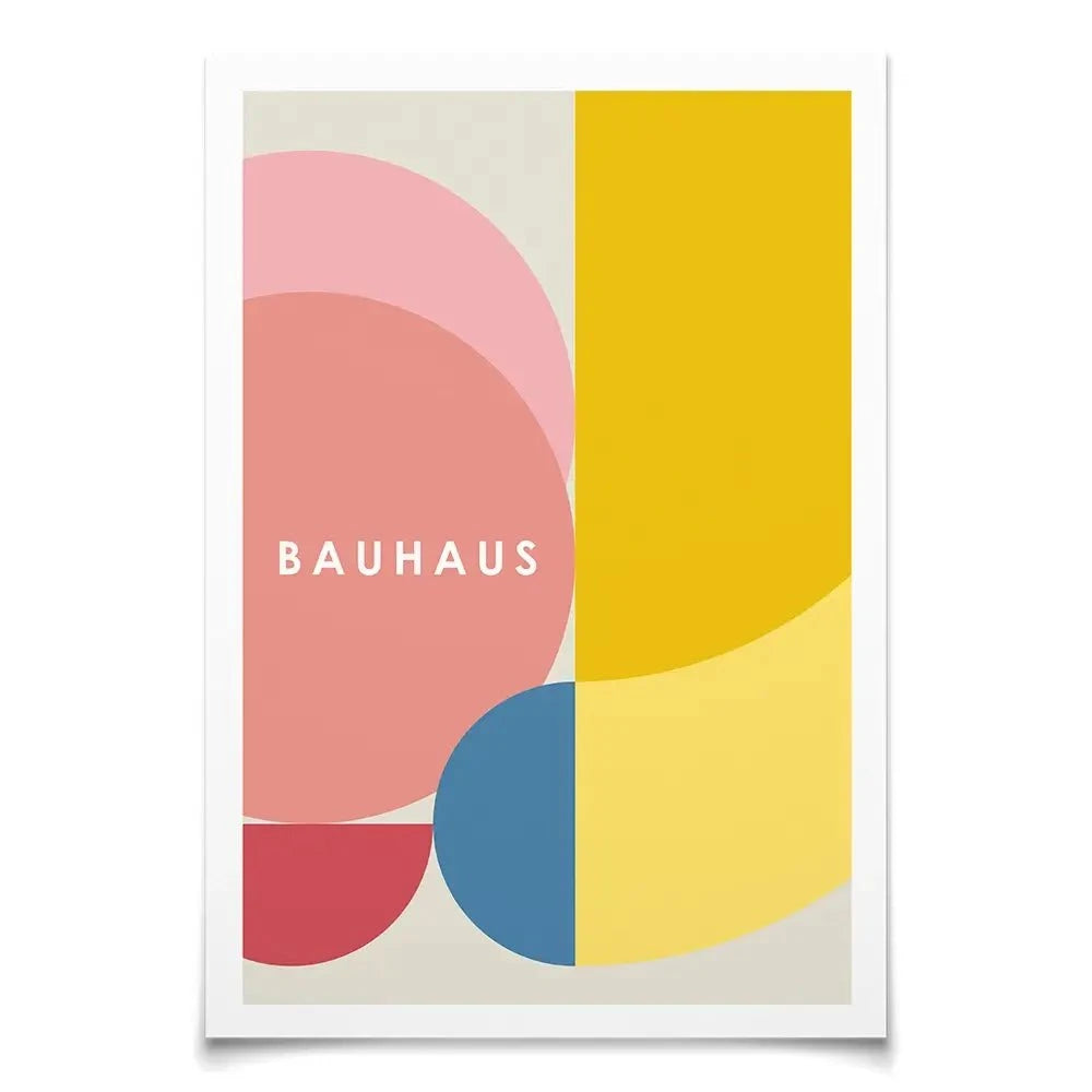 Bauhaus 4 Art Print Bauhaus 4 Art Print wall art product Art Print Shop