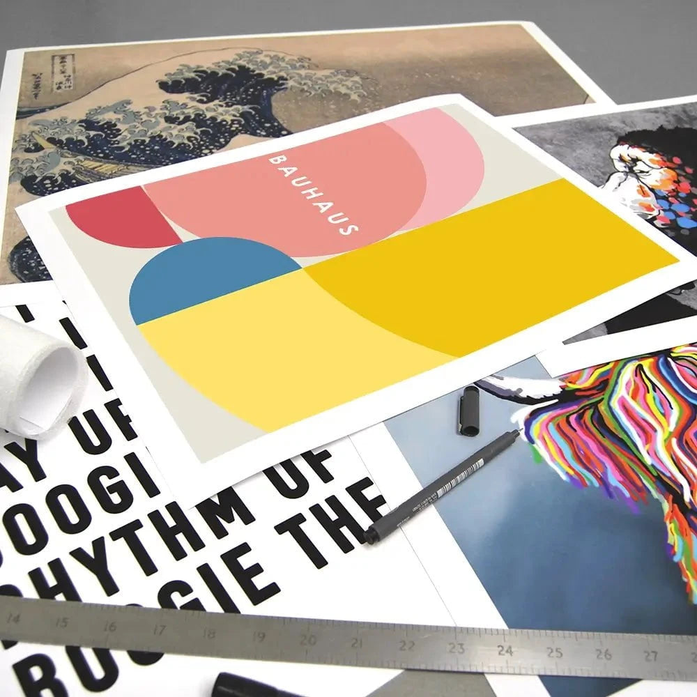 Bauhaus 4 Art Print Bauhaus 4 Art Print wall art product Art Print Shop