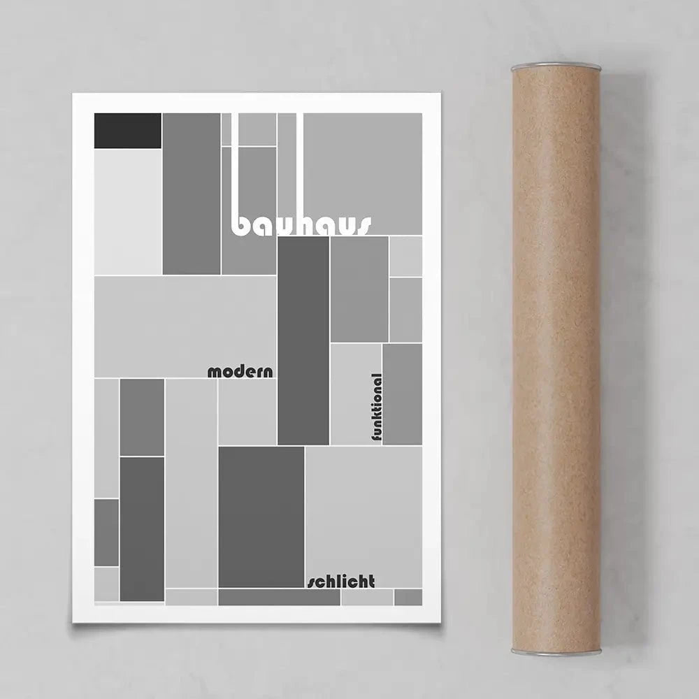 Bauhaus 40 Art Print Bauhaus 40 Art Print wall art product Art Print Shop