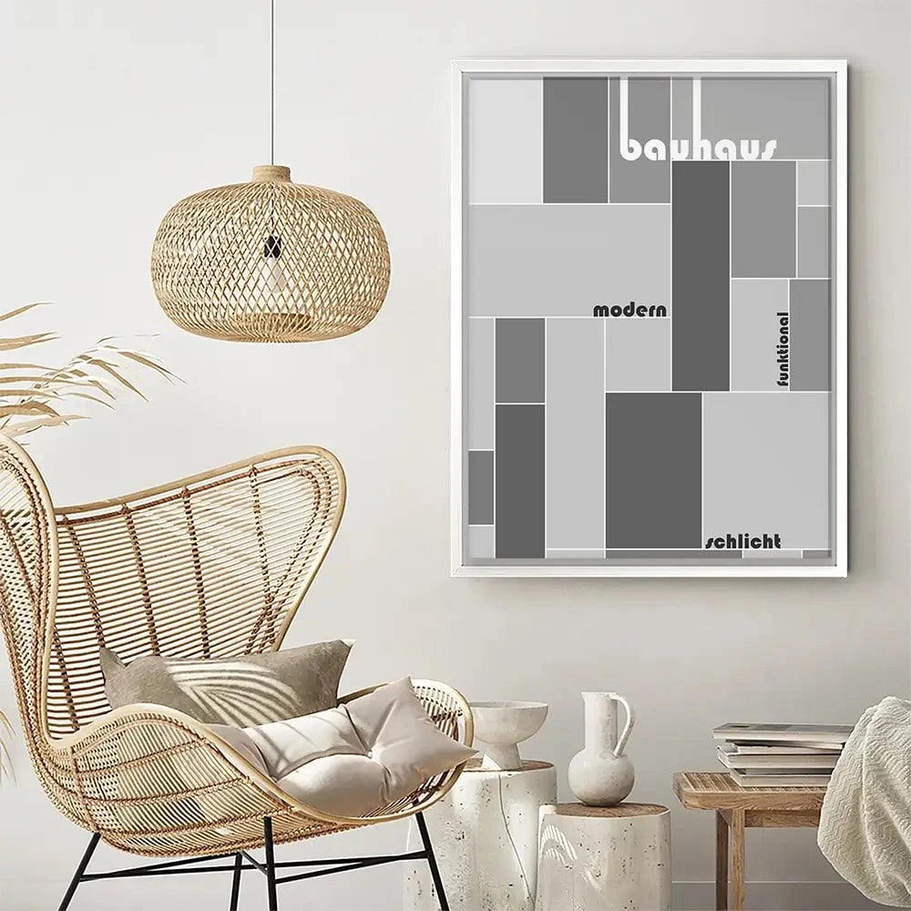 Bauhaus 40 Canvas Print Bauhaus 40 Canvas Print wall art product Art Print Shop