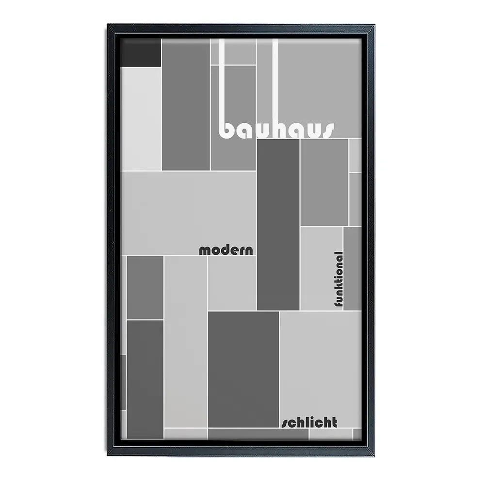 Bauhaus 40 Canvas Print Bauhaus 40 Canvas Print wall art product Art Print Shop