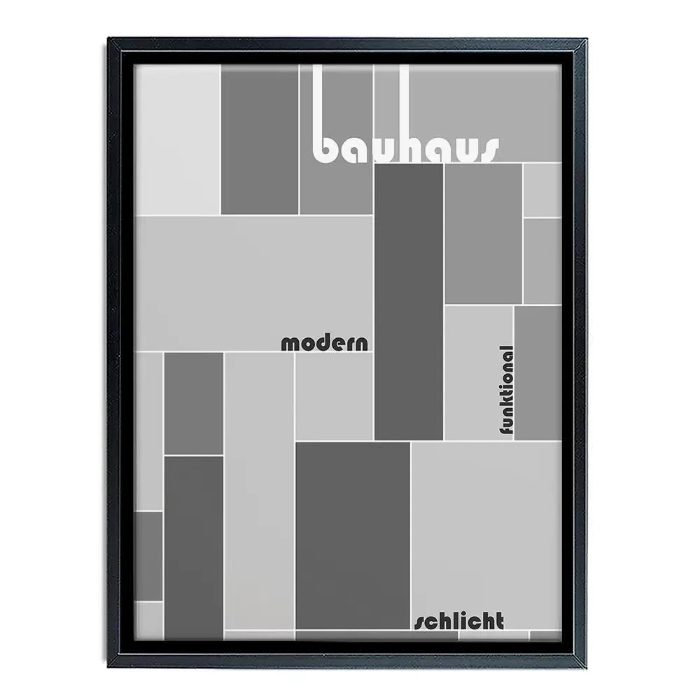 Bauhaus 40 Canvas Print Bauhaus 40 Canvas Print wall art product Art Print Shop