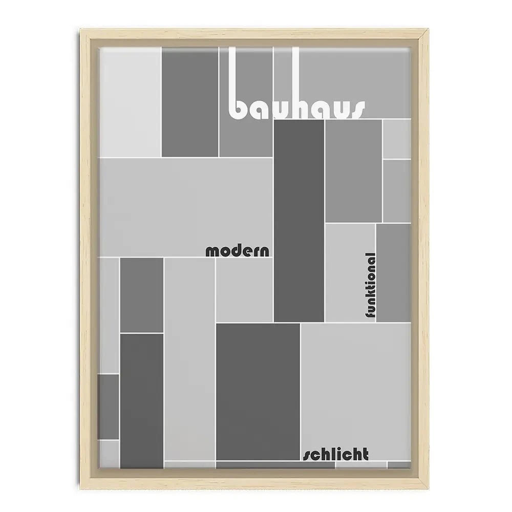Bauhaus 40 Canvas Print Bauhaus 40 Canvas Print wall art product Art Print Shop