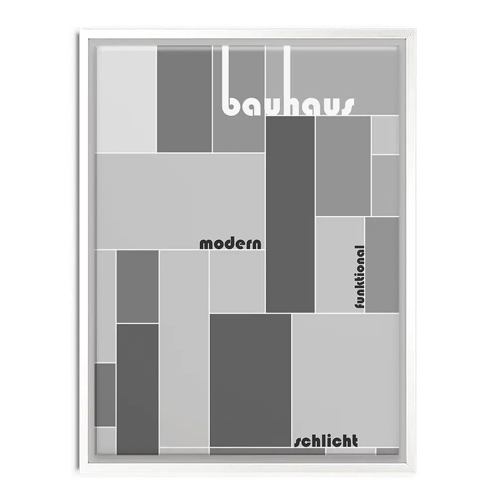 Bauhaus 40 Canvas Print Bauhaus 40 Canvas Print wall art product Art Print Shop