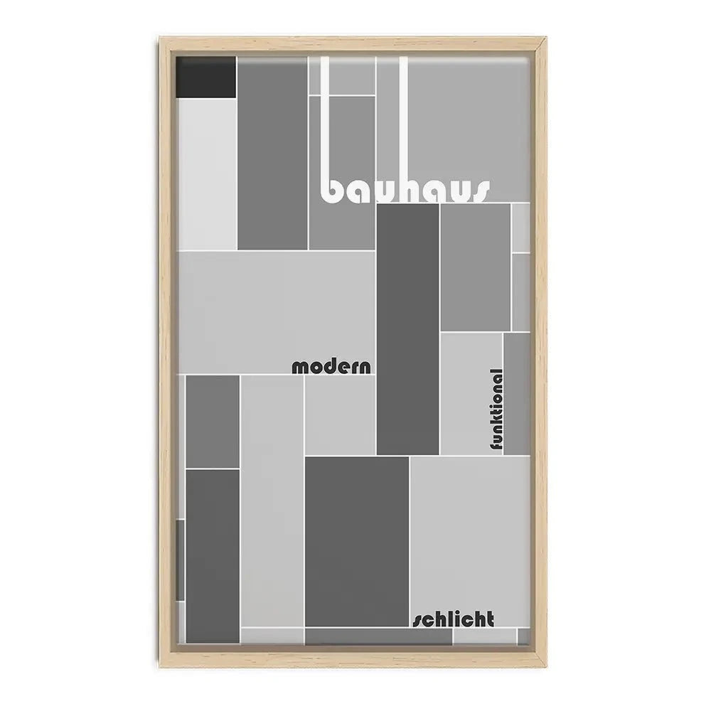 Bauhaus 40 Canvas Print Bauhaus 40 Canvas Print wall art product Art Print Shop