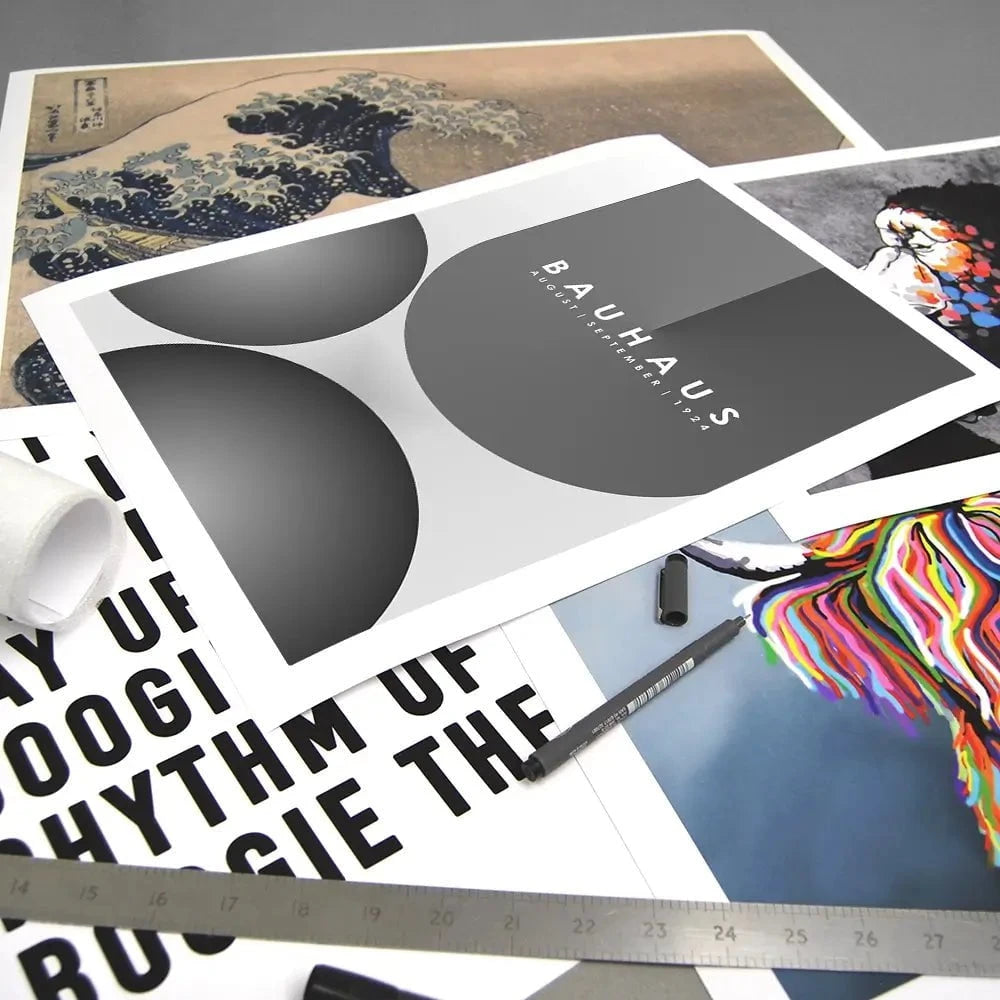 Bauhaus 44 Art Print Bauhaus 44 Art Print wall art product Art Print Shop