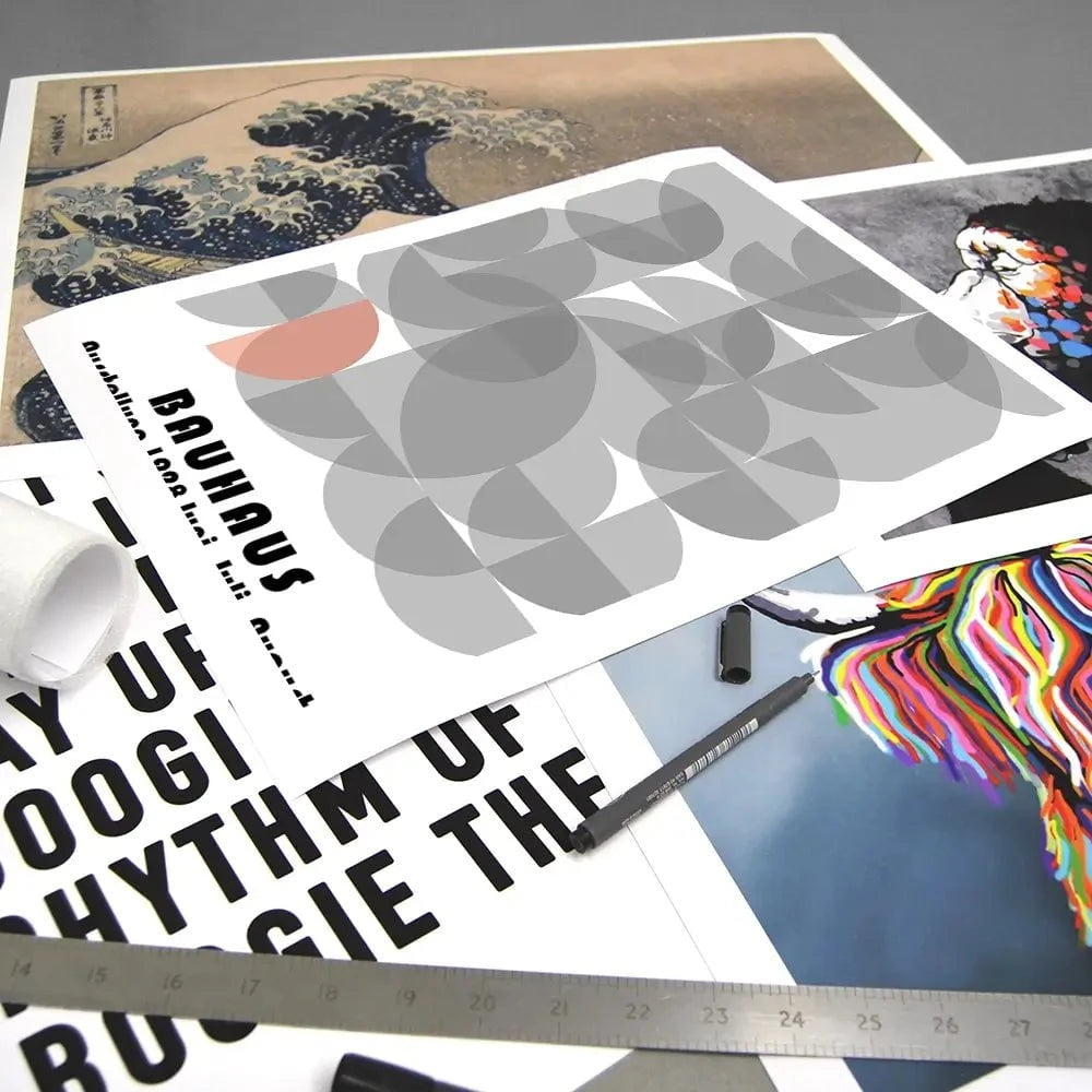 Bauhaus 46 Art Print Bauhaus 46 Art Print wall art product Art Print Shop