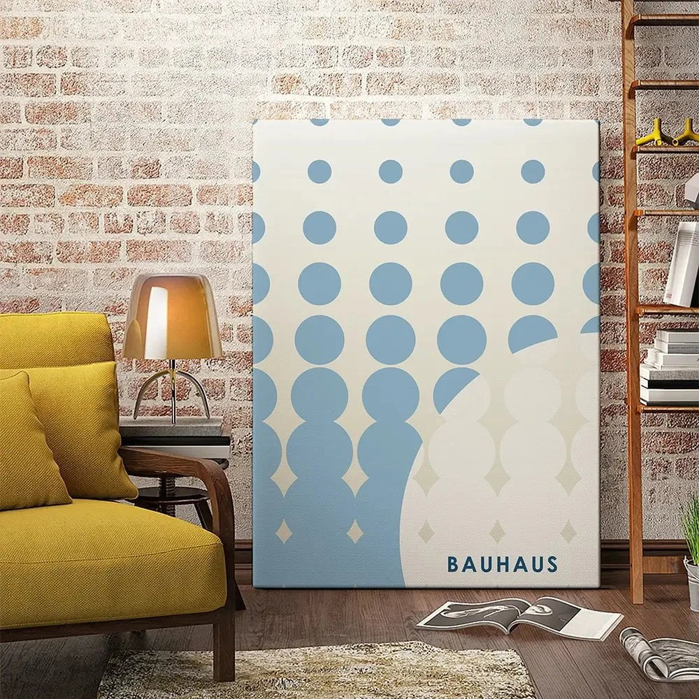 Bauhaus 5 Canvas Print Bauhaus 5 Canvas Print wall art product Art Print Shop