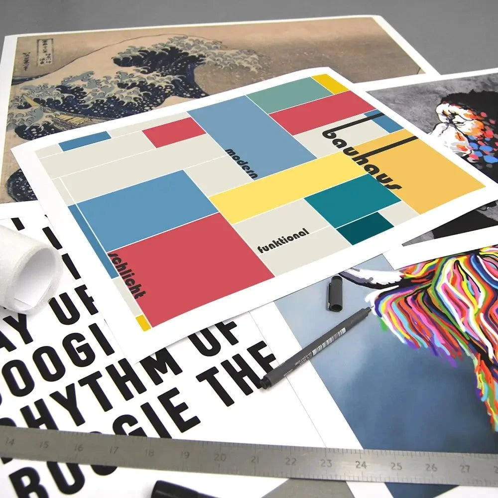 Bauhaus 6 Art Print Bauhaus 6 Art Print wall art product Art Print Shop