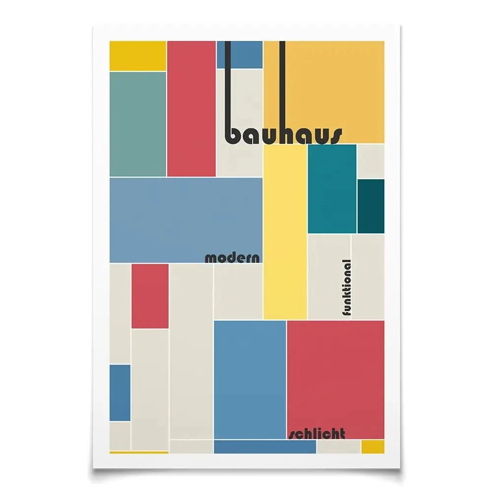 Bauhaus 6 Art Print Bauhaus 6 Art Print wall art product Art Print Shop