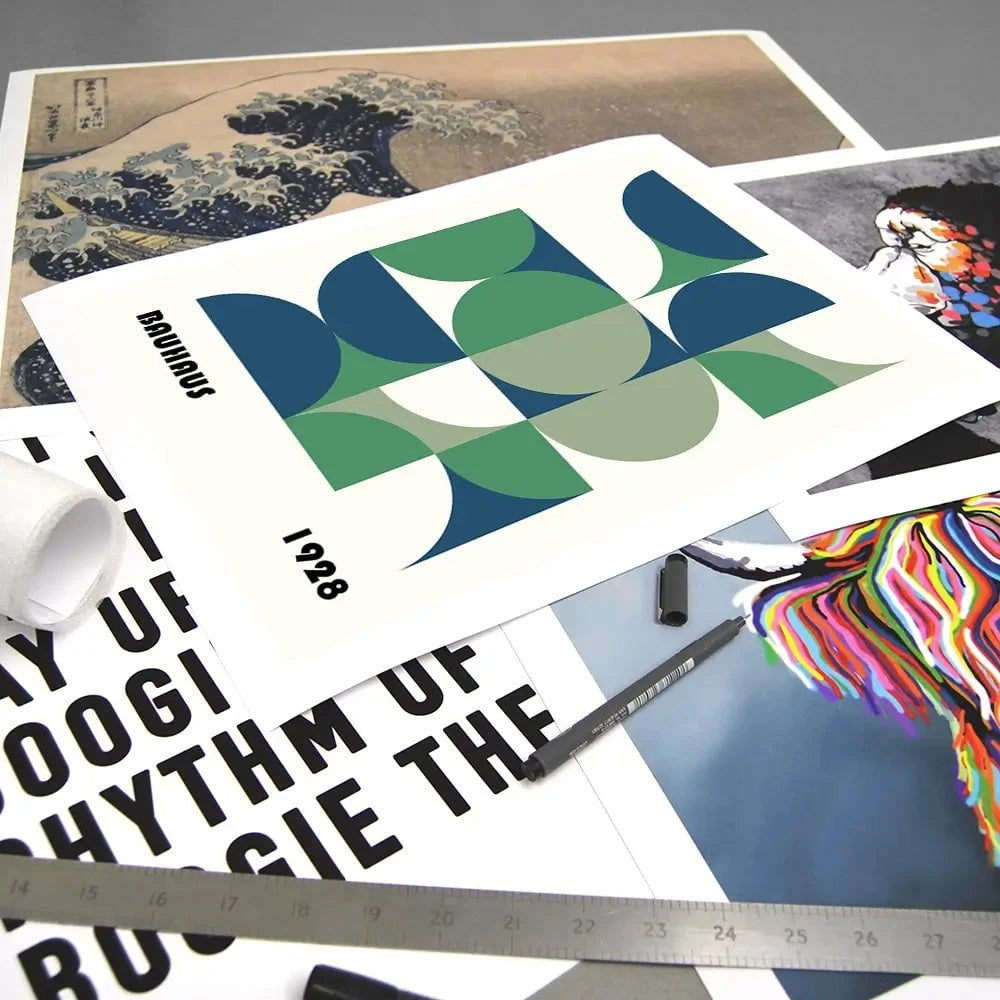 Bauhaus 7 Art Print Bauhaus 7 Art Print wall art product Art Print Shop