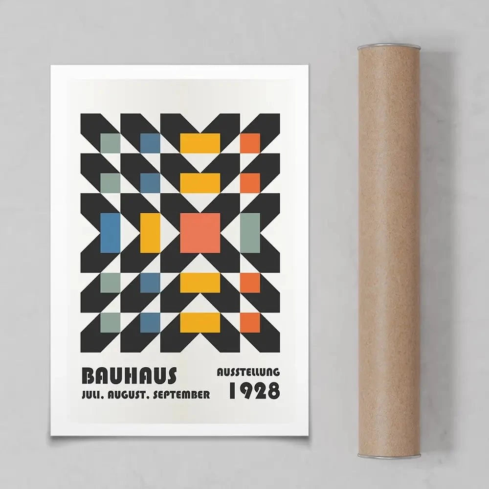Bauhaus 9 Art Print Bauhaus 9 Art Print wall art product Art Print Shop