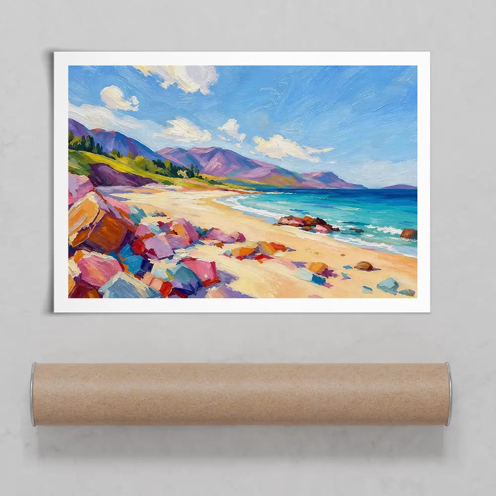 Beach Blocks Art Print Beach Blocks Art Print wall art product David Alexander Elder