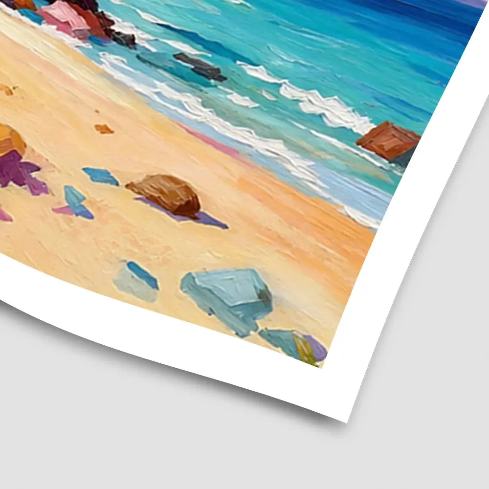 Beach Blocks Art Print Beach Blocks Art Print wall art product David Alexander Elder