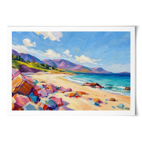 Beach Blocks Art Print Beach Blocks Art Print wall art product David Alexander Elder