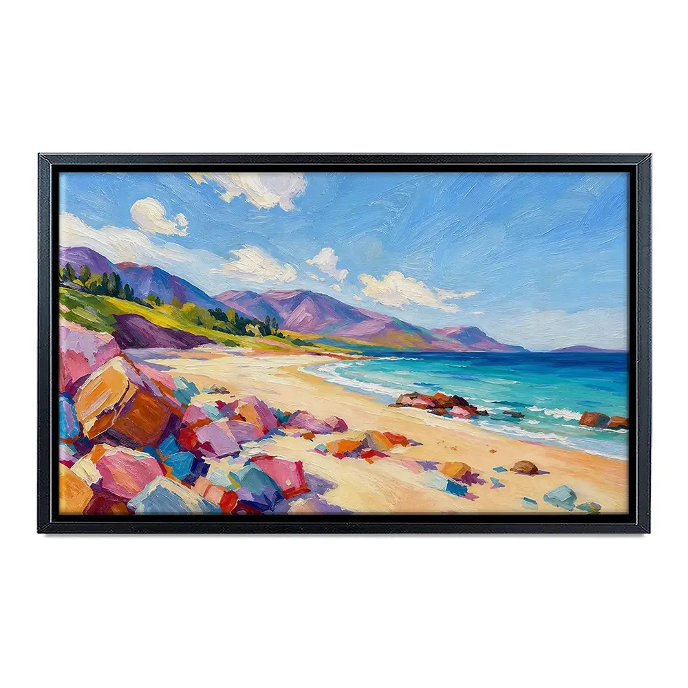 Beach Blocks Canvas Print Beach Blocks Canvas Print wall art product David Alexander Elder
