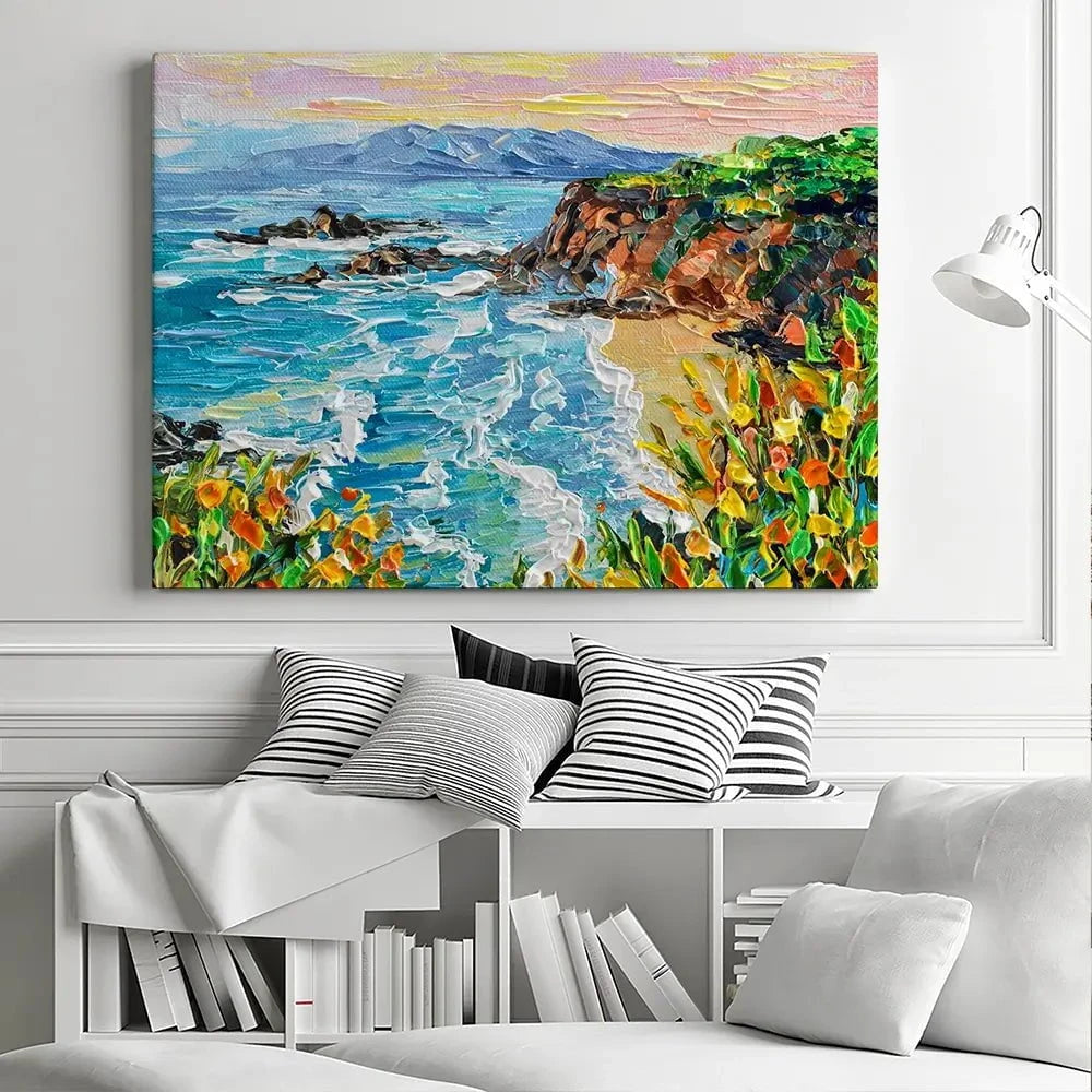 Beach Canvas Print Beach Canvas Print wall art product Olga Tkachyk
