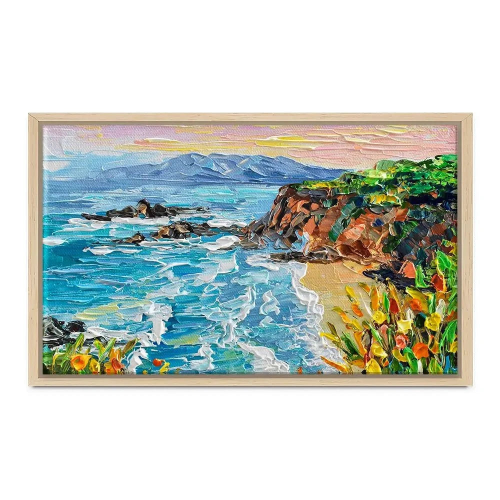 Beach Canvas Print Beach Canvas Print wall art product Olga Tkachyk