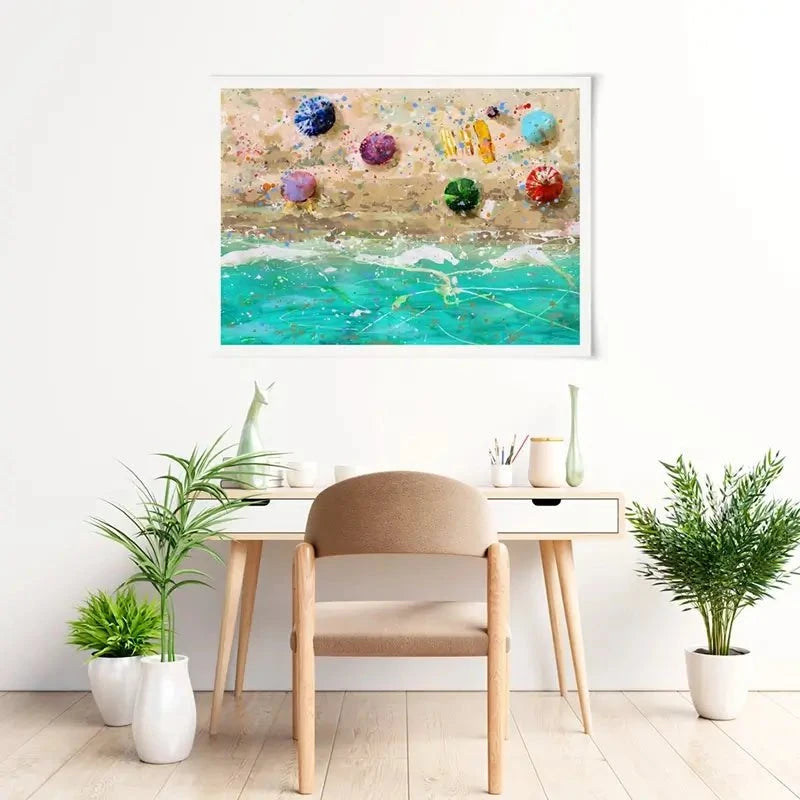 Beach Day Art Print Beach Day Art Print wall art product Studio Paint-Ing