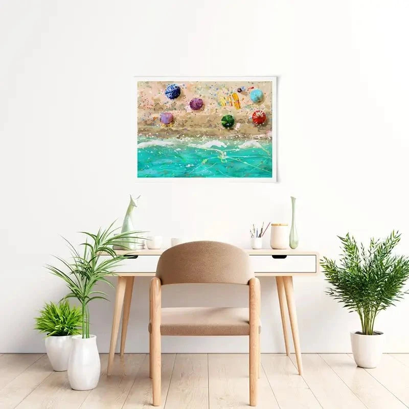 Beach Day Art Print Beach Day Art Print wall art product Studio Paint-Ing