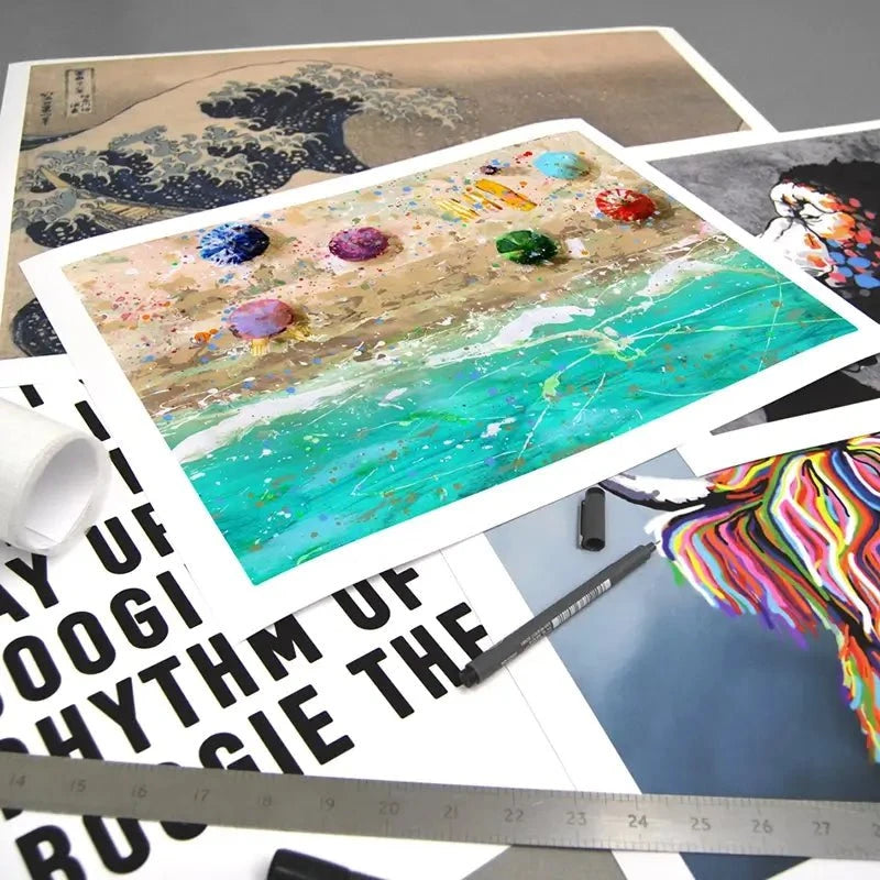 Beach Day Art Print Beach Day Art Print wall art product Studio Paint-Ing