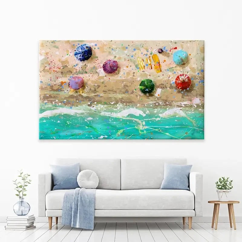 Beach Day Canvas Print Beach Day Canvas Print wall art product Studio Paint-Ing