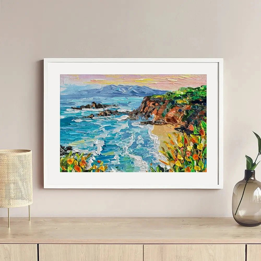 Beach Framed Art Print Beach Framed Art Print wall art product Olga Tkachyk