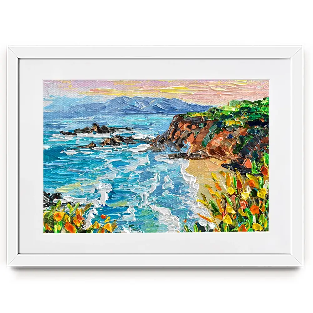 Beach Framed Art Print Beach Framed Art Print wall art product Olga Tkachyk