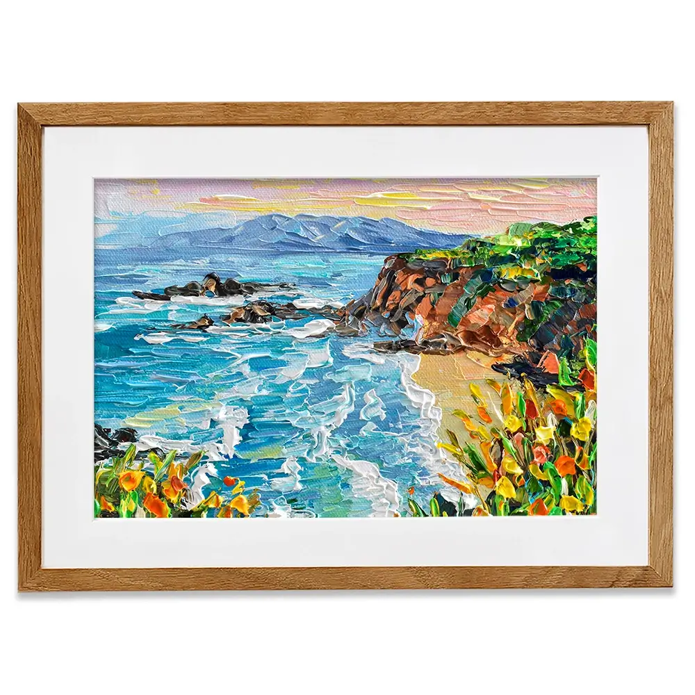 Beach Framed Art Print Beach Framed Art Print wall art product Olga Tkachyk