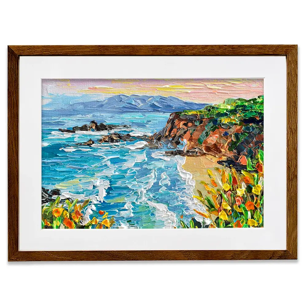 Beach Framed Art Print Beach Framed Art Print wall art product Olga Tkachyk