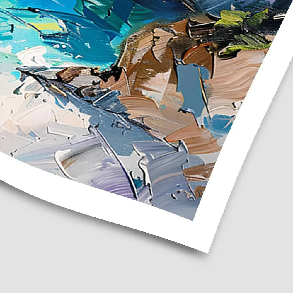 Beach Painting Art Print Beach Painting Art Print wall art product Elena Avanesova