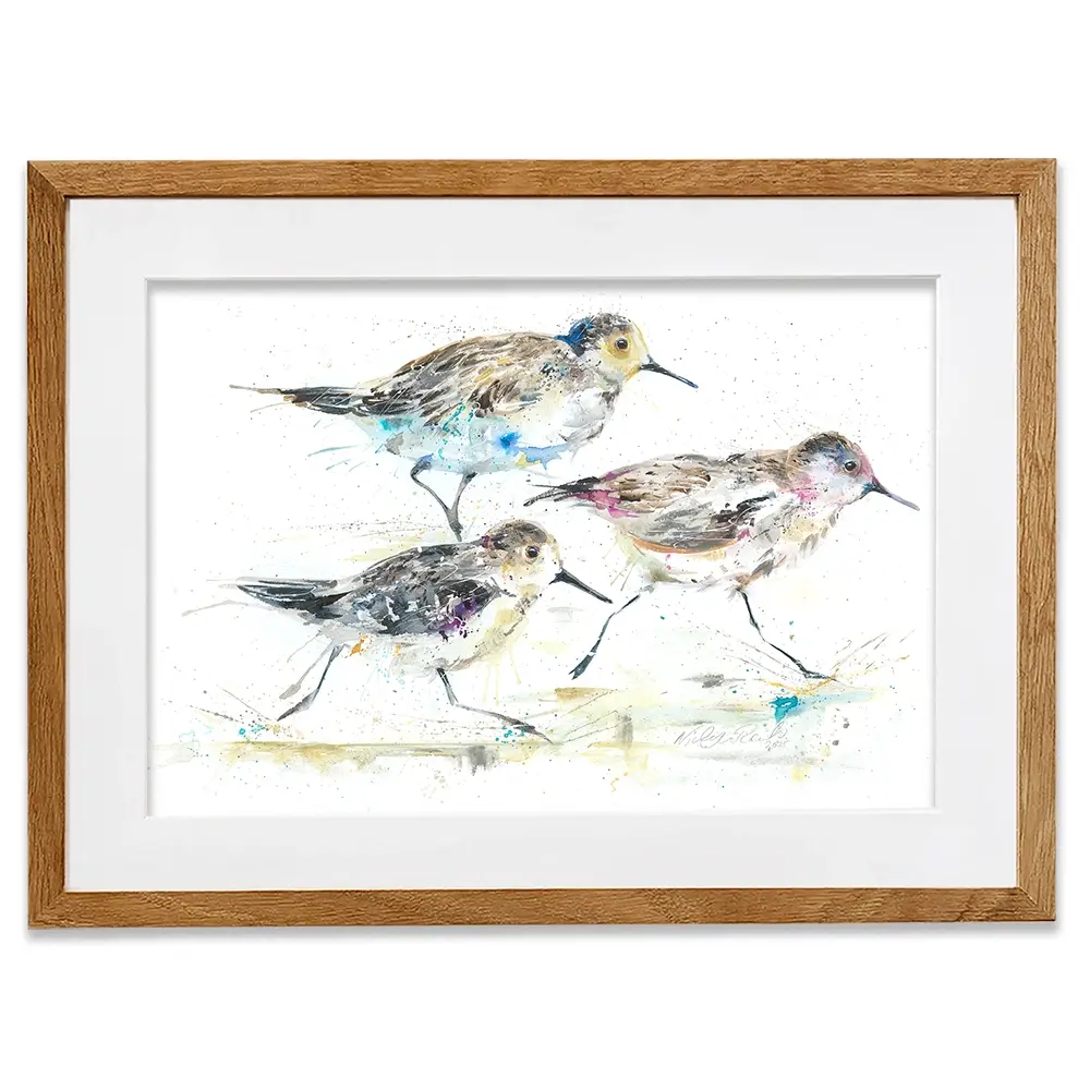 Beach Run Framed Art Print Beach Run Framed Art Print wall art product Nicola Jane Rowles