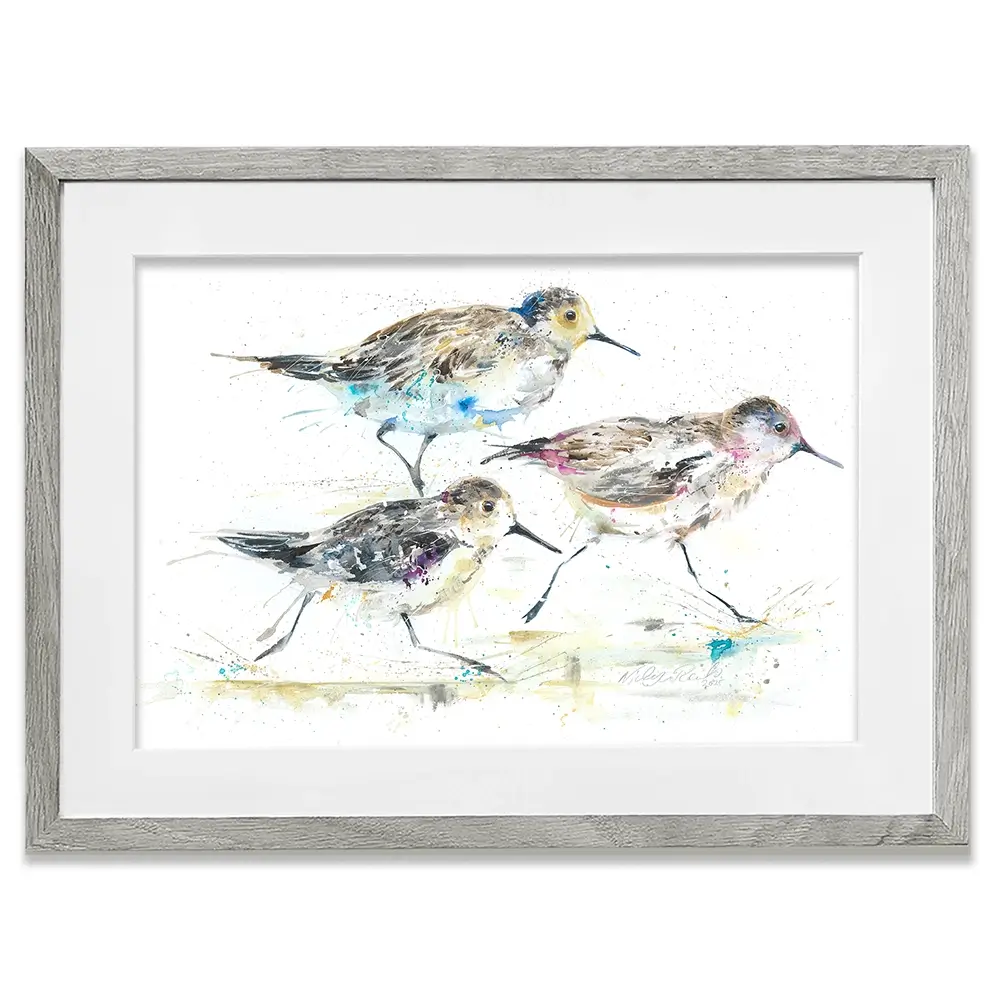 Beach Run Framed Art Print Beach Run Framed Art Print wall art product Nicola Jane Rowles