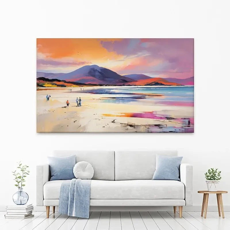 Beach Stroll Canvas Print Beach Stroll Canvas Print wall art product David Alexander Elder