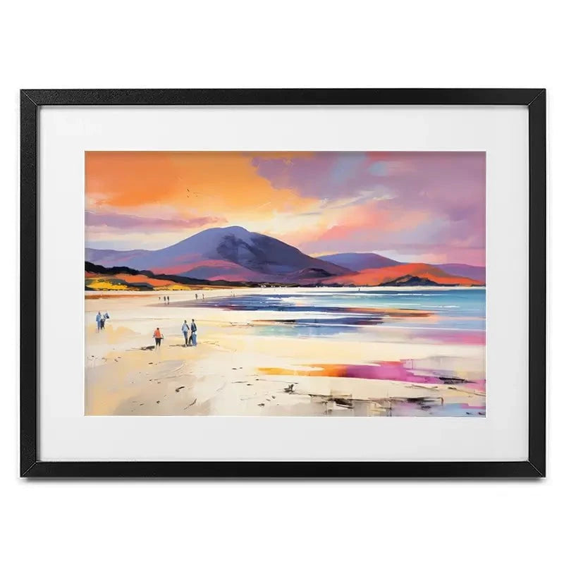 Beach Stroll Framed Art Print Beach Stroll Framed Art Print wall art product David Alexander Elder