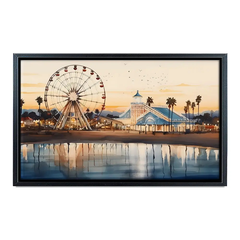 Beach Theme Park Canvas Print Beach Theme Park Canvas Print wall art product Arlington Prints - Independent
