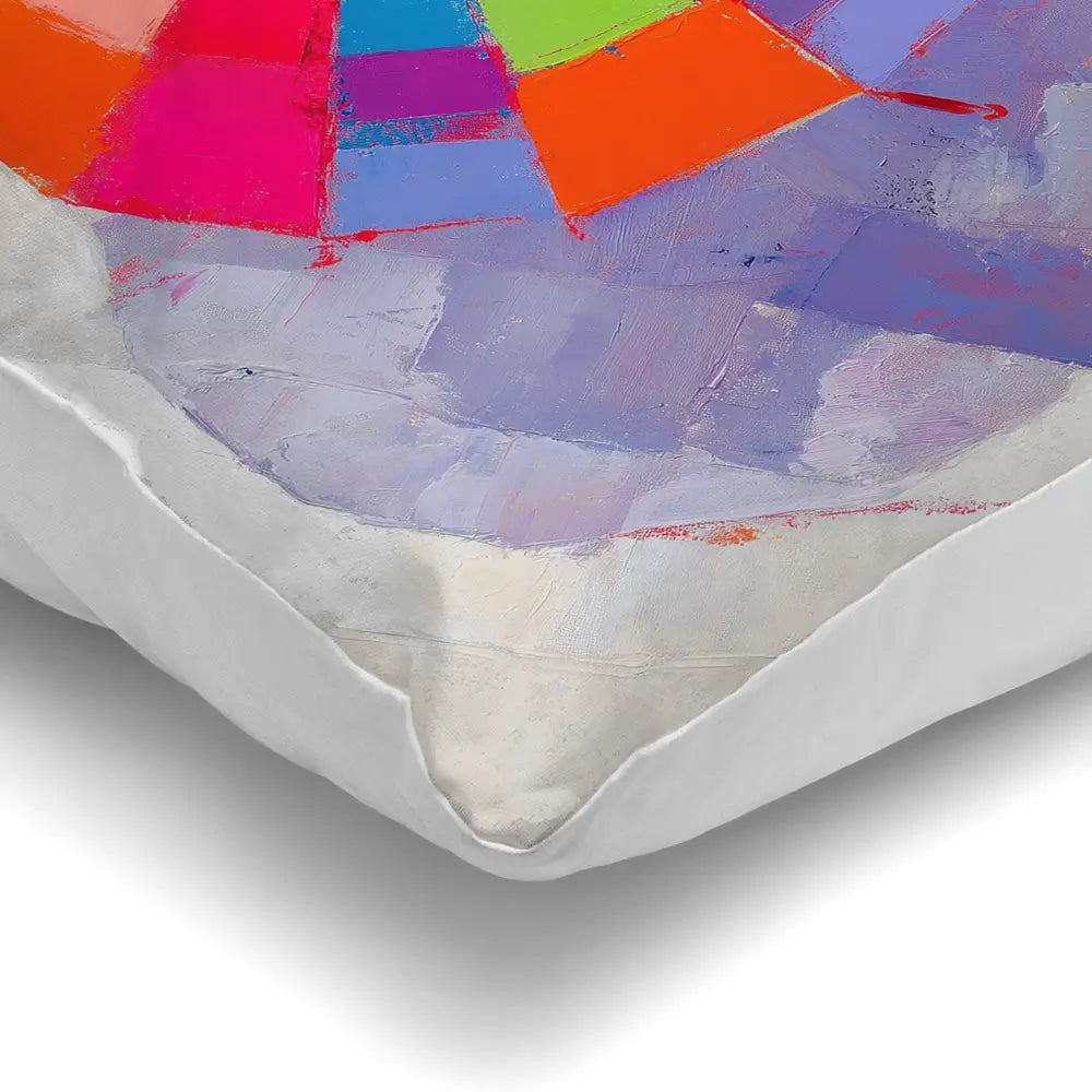 Beach Umbrella From Above Cushion Beach Umbrella From Above Cushion wall art product Chromatic Storm Studio