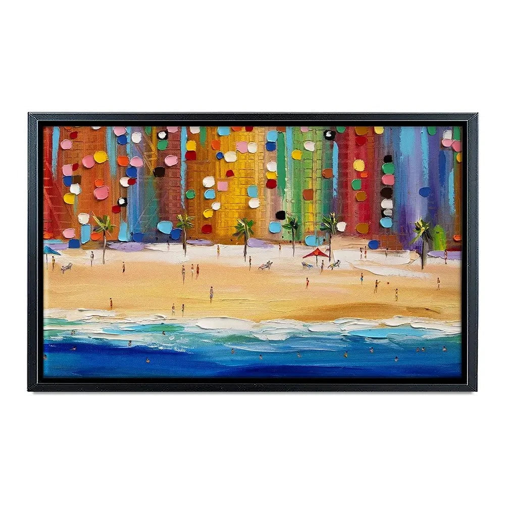 Beach Vibes Canvas Print Beach Vibes Canvas Print wall art product Ekaterina Ermilkina