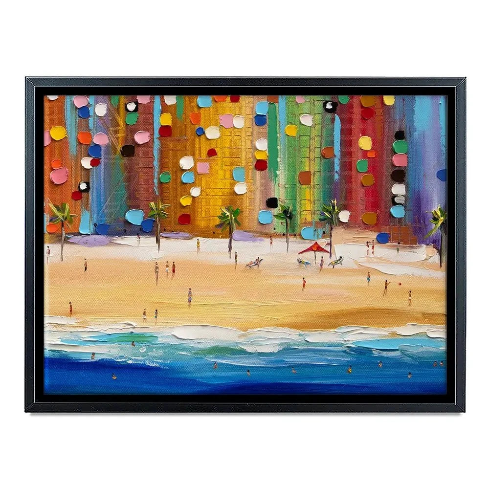 Beach Vibes Canvas Print Beach Vibes Canvas Print wall art product Ekaterina Ermilkina