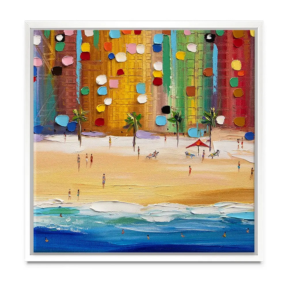 Beach Vibes Oversized Canvas Print Beach Vibes Oversized Canvas Print wall art product Ekaterina Ermilkina