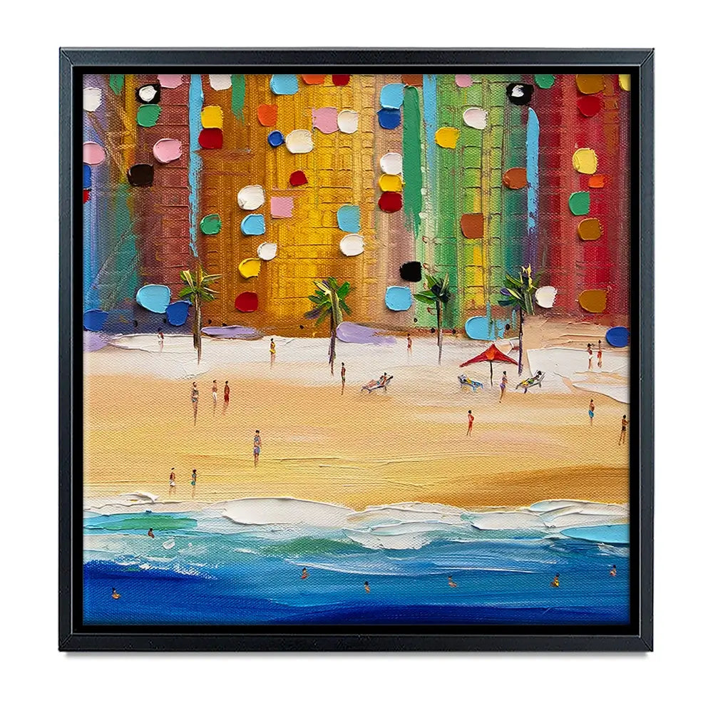 Beach Vibes Oversized Canvas Print Beach Vibes Oversized Canvas Print wall art product Ekaterina Ermilkina