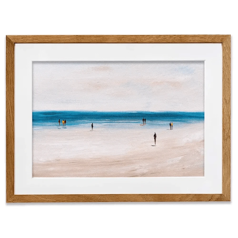 Beach Walks Framed Art Print Beach Walks Framed Art Print wall art product CYC / Shutterstock