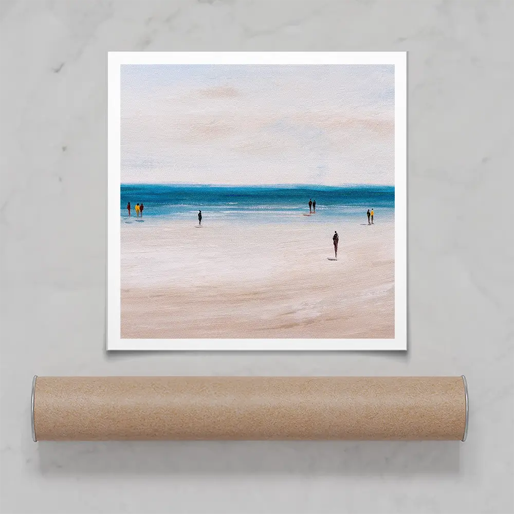 Beach Walks Square Art Print Beach Walks Square Art Print wall art product CYC / Shutterstock