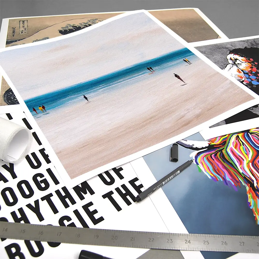 Beach Walks Square Art Print Beach Walks Square Art Print wall art product CYC / Shutterstock