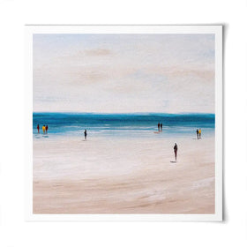 Beach Walks Square Art Print Beach Walks Square Art Print wall art product CYC / Shutterstock